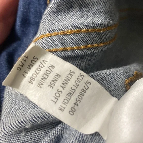 Gap 1969 35R jeans true skinny sz20+⭐️BLESSED Velvety big shirt 2X - Picture 12 of 17